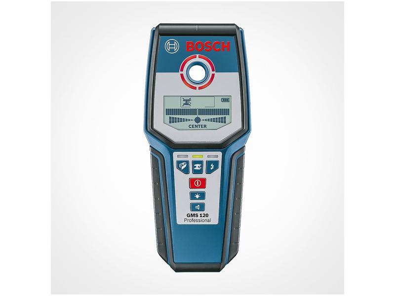 Detector de Materiais Bosch GMS 120 Profissional - Resistente à